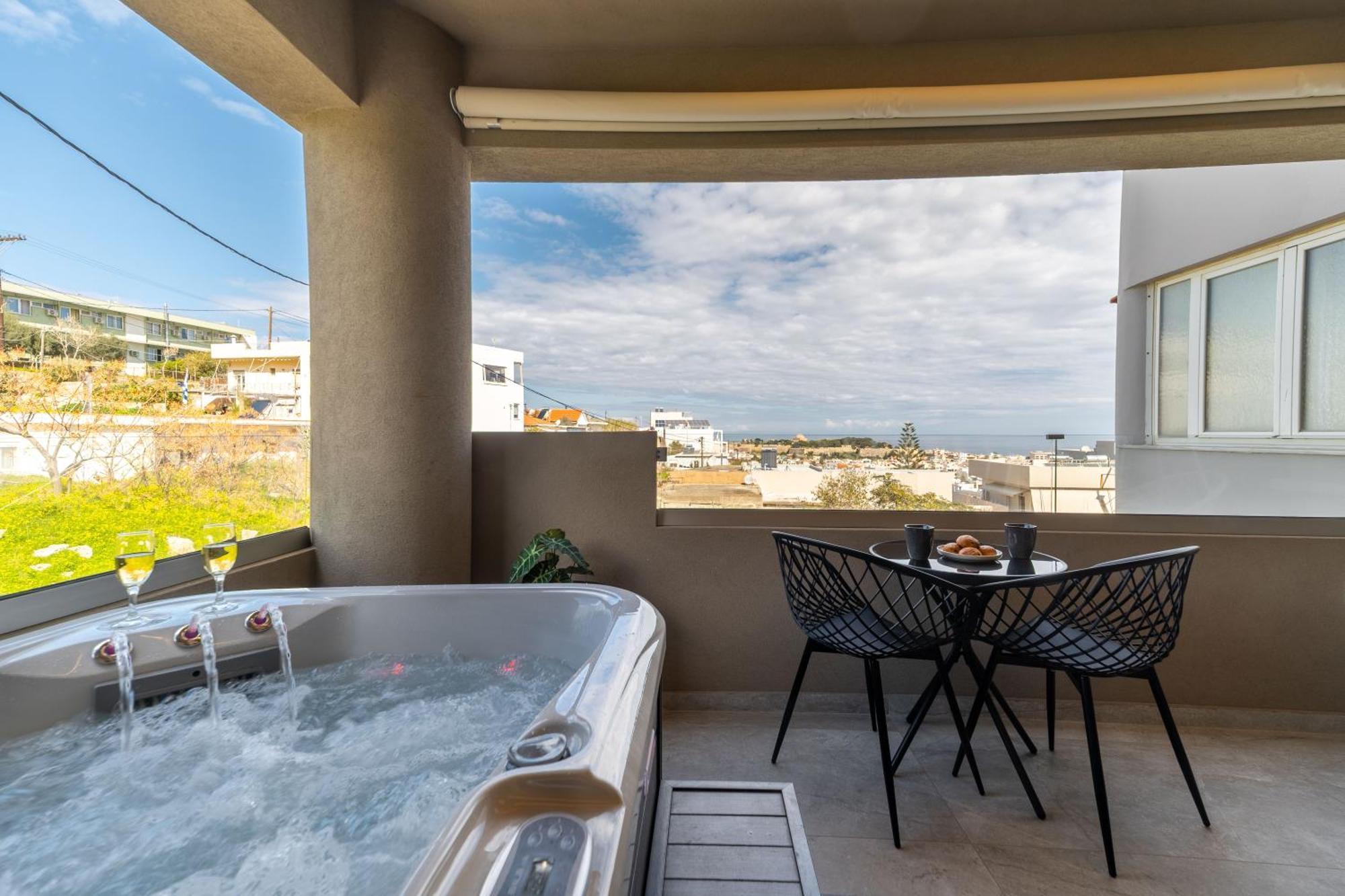 Eros Luxury Suites Rethymno Esterno foto